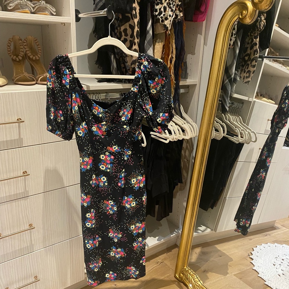 Floral Anthropologie Dress - size small